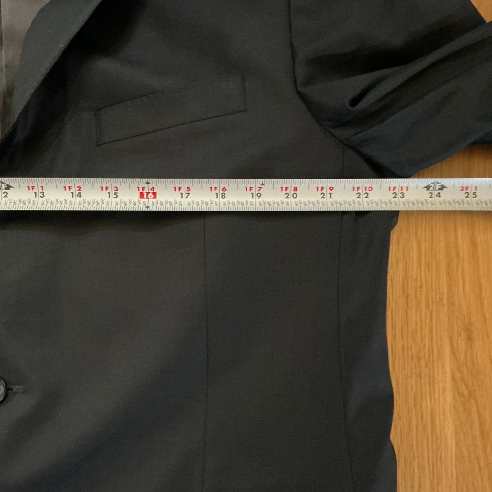 Peter‎ Millar Navy Wool Blazer Men's 44T Tall Made in Canada Sport Coat - Picture 7 of 8